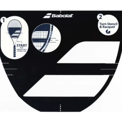Stencil Logo Tennis